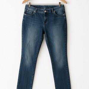 Ashley Stewart Dark Blue Flare Jeans